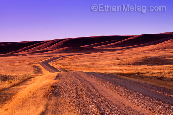 Grasslands National Park, southern Saskatchewan.